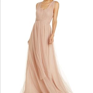 Adrianna Papell Convertible Tulle Gown